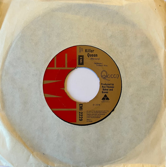 Killer Queen / Flick Of The Wrist - Queen (Used 7")