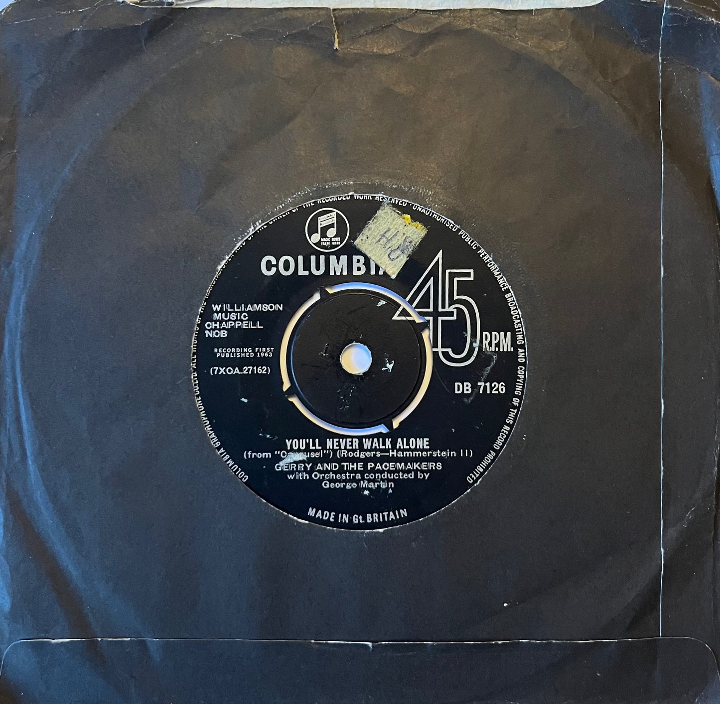 You'll Never Walk Alone - Gerry And The Pacemakers (Used 7")