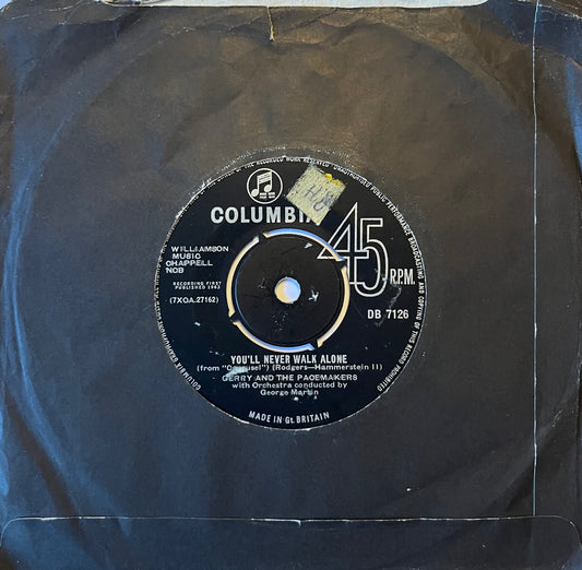 You'll Never Walk Alone - Gerry And The Pacemakers (Used 7")