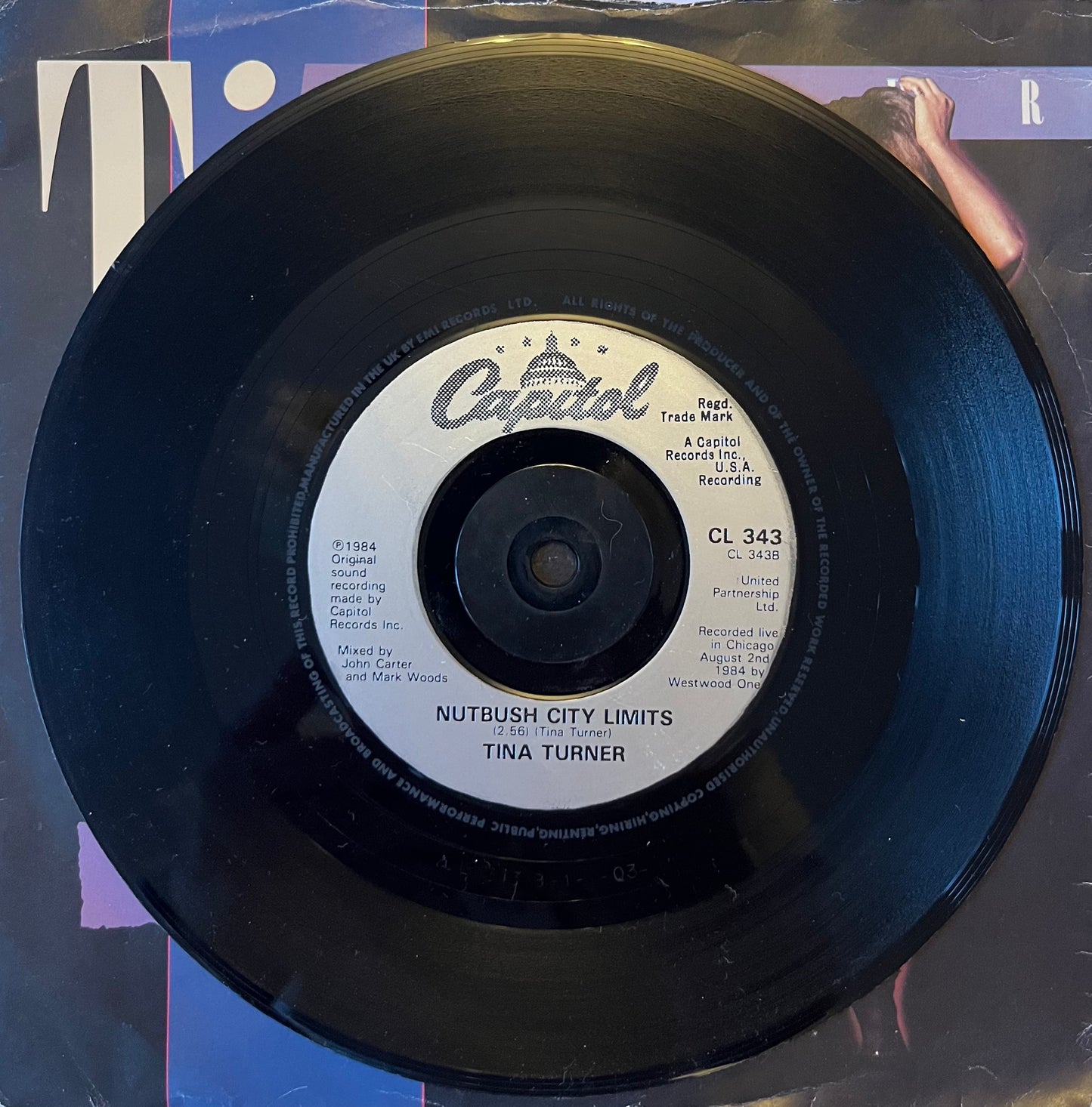 Private Dancer - Tina Turner (Used 7")