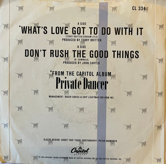 What's Love Got To Do With It - Tina Turner (Used 7")
