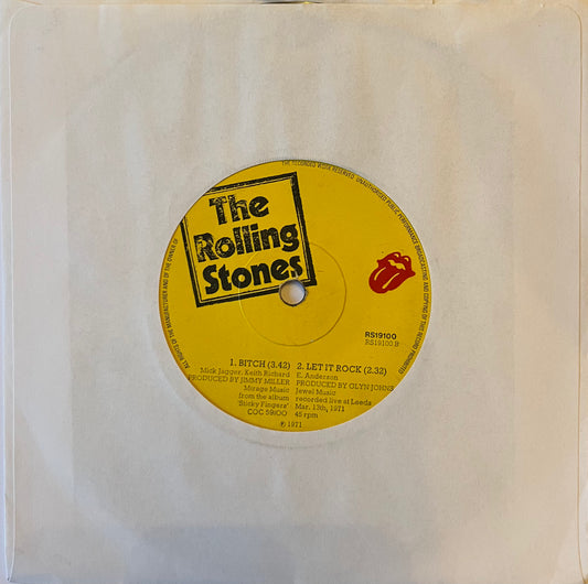 Brown Sugar - The Rolling Stones (Used 7")