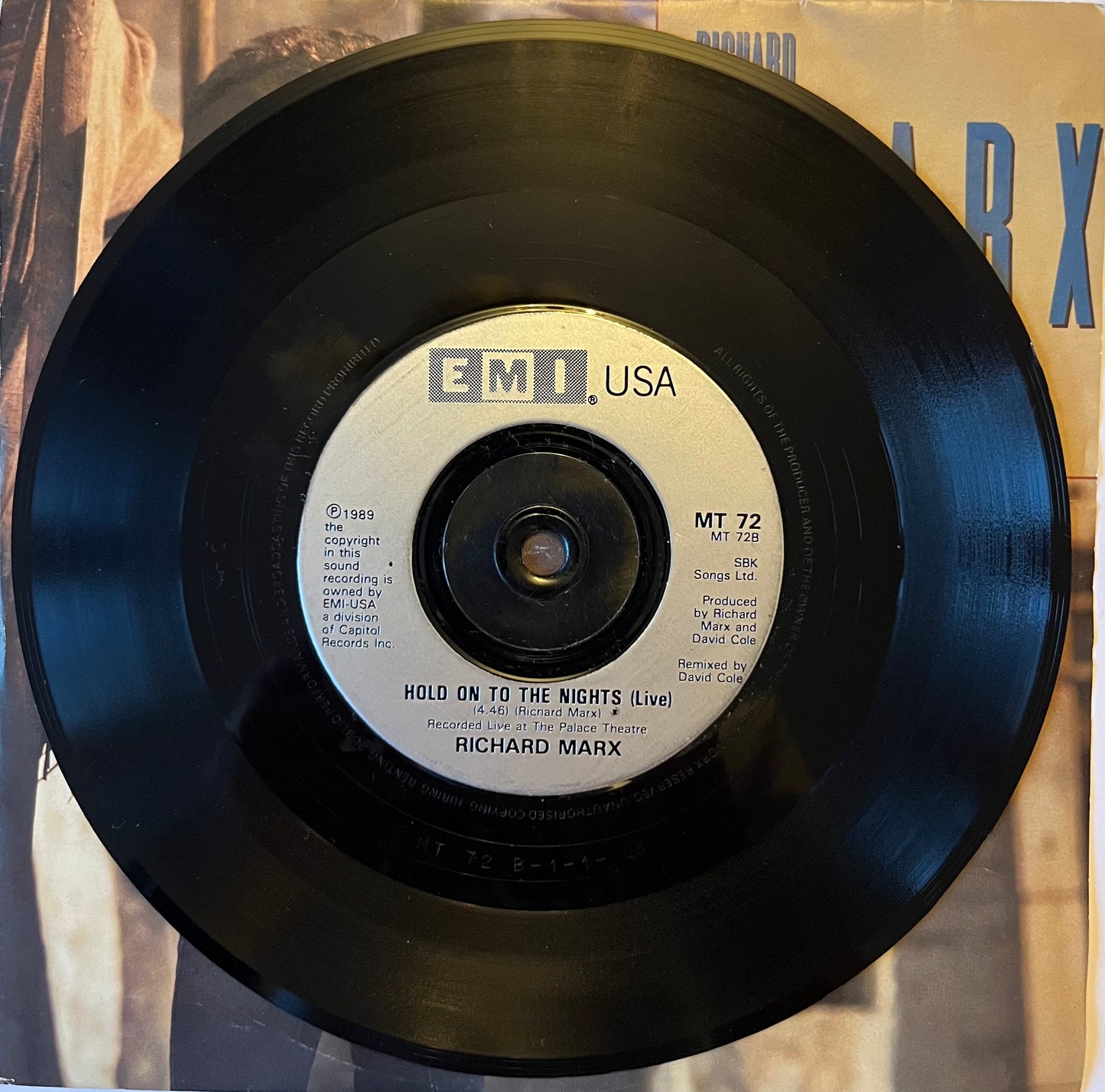 Right Here Waiting - Richard Marx (Used 7")