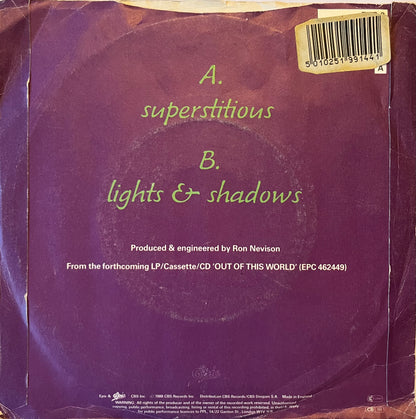 Superstitious - Europe (Used 7")