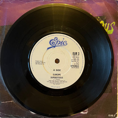 Superstitious - Europe (Used 7")