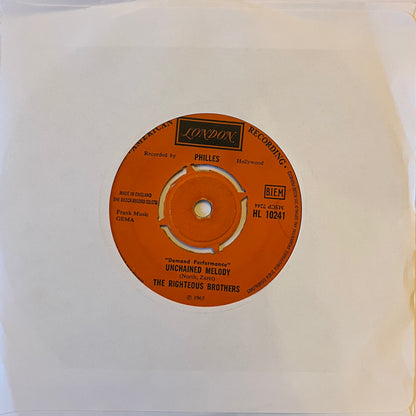 You've Lost That Lovin' Feelin' / Unchained Melody - The Righteous Brothers (Used 7")