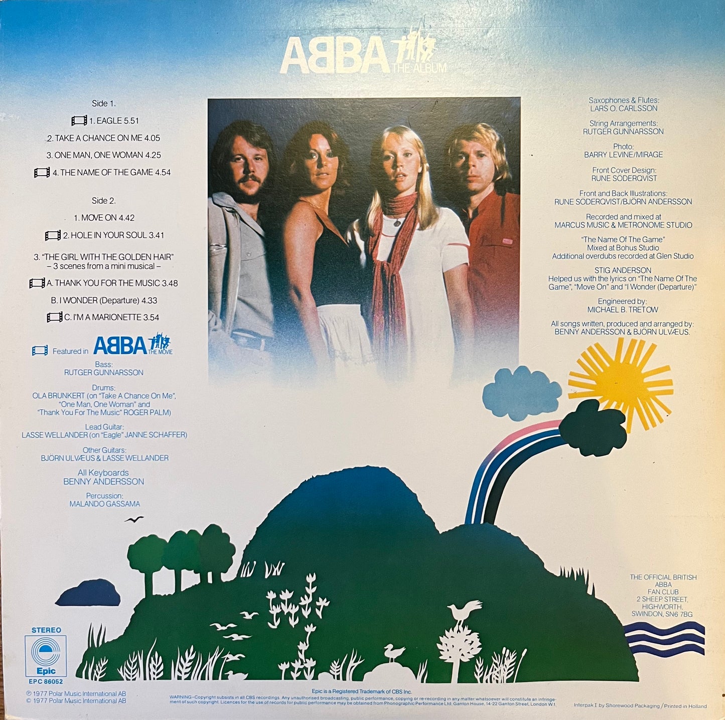 THE ALBUM - ABBA LP (Used)