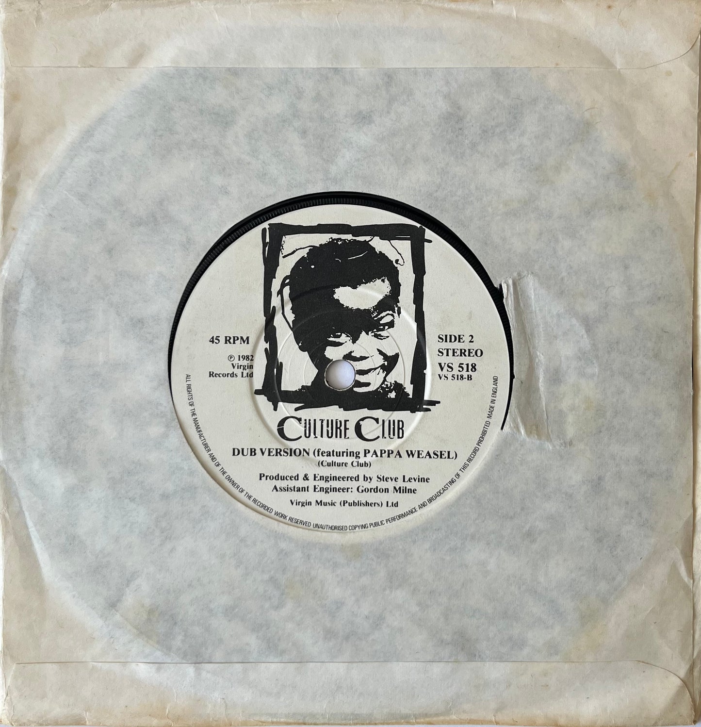 Do You Really Want To Hurt Me -Culture Club (Used 7")
