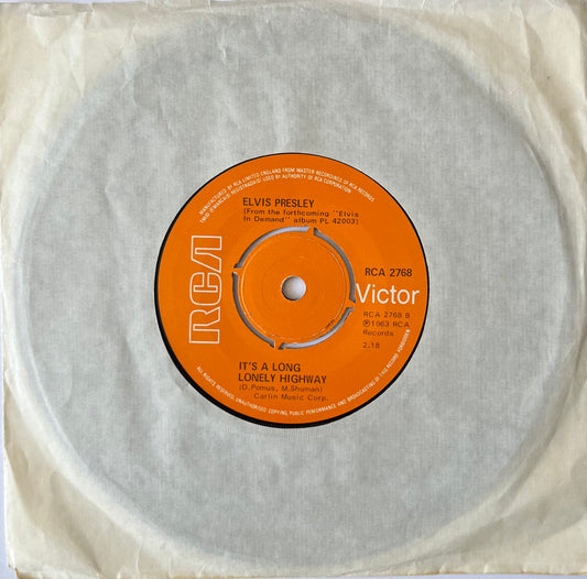 Suspicion - Elvis Presley (Used 7")