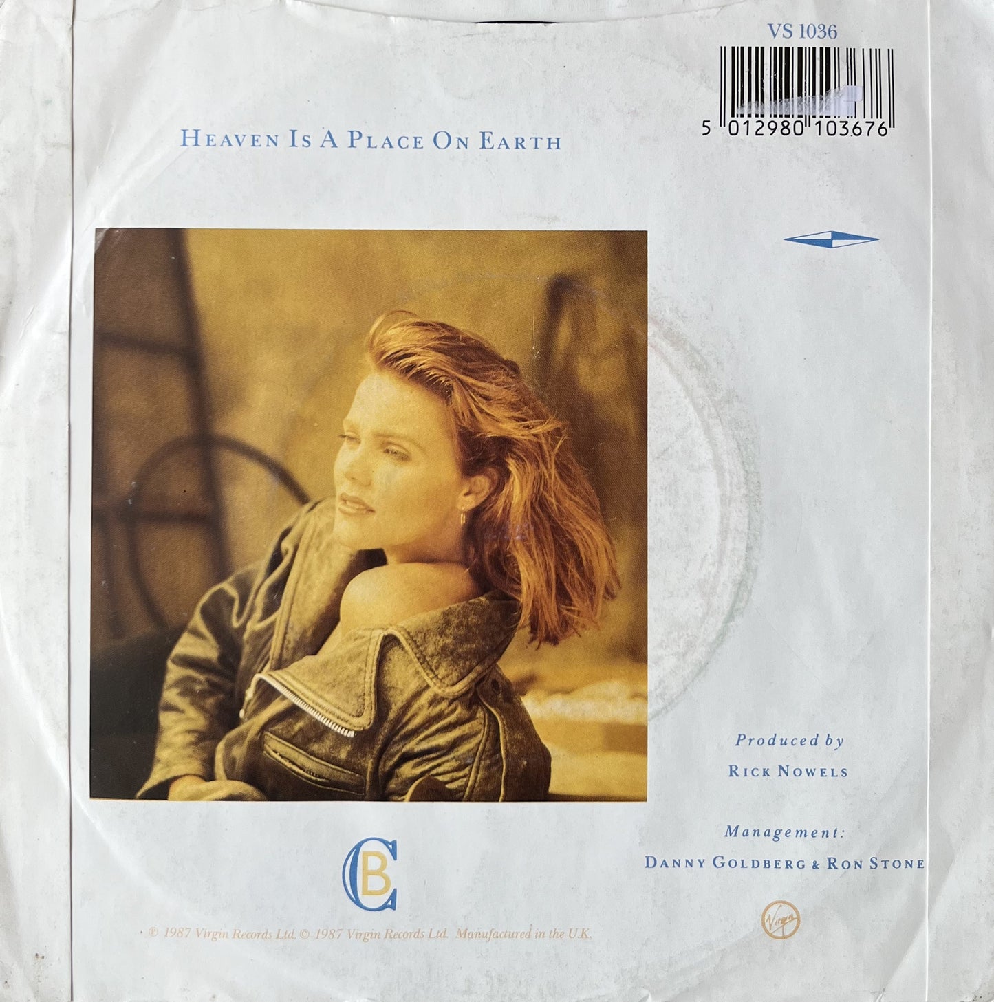 Heaven Is A Place On Earth - Belinda Carlisle (Used 7")